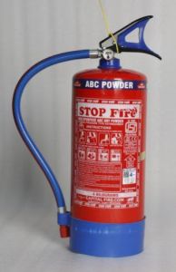 Mild Steel ABC Type Fire Extinguisher, Shape : Cylindrical