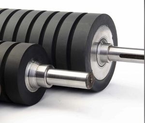 Rubber Coating Roller, Color : Black for Paper