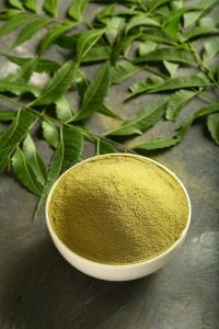 Green Neem Powder Natural, Grade Standard : Medicine Grade