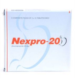 20mg Nexpro Esomeprazole Tablets