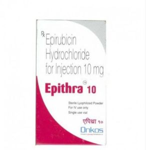 Epirubicin Epithra 10 Mg Injection for Single Use Only