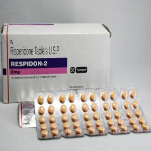 Risperidone 2mg Respidon Tablets, Brand Name : Respidon-2