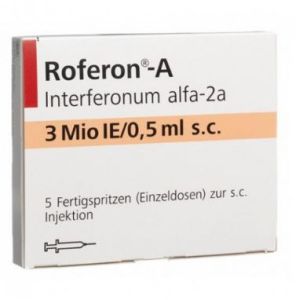 Roferon A Interferon ALFA 2a Injection, Brand Name : Roferon-A