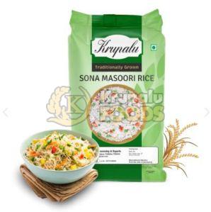 Hard Organic Krupalu Sona Masoori Rice 14 % for Cooking
