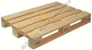 Rectanglular Wooden Euro Pallets, Color : Brown
