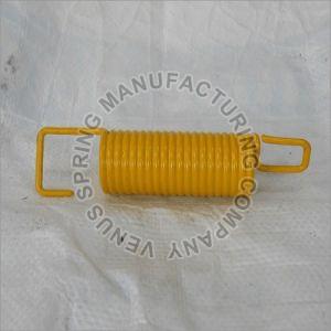 Yellow Spiral Cast Iron Cylindrical Helical Tension Spring, Packaging Type : Box