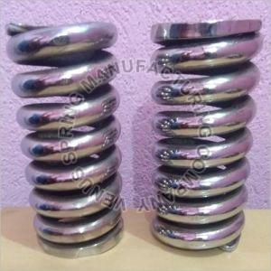 Black Spiral Polished Precision Coil Spring, For Industrial, Packaging Type : Box