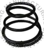 Spiral Stainless Steel Tapered Spring, For Industrial, Color : Black