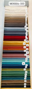Plain Mosha Velvet Fabric