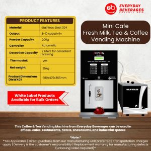 Tea-coffee Vending Machine Rental Services