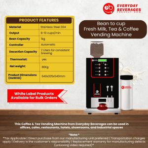 Fresh Milk Tea &AMP;AMP;AMP;AMP; Coffee Vending Machine