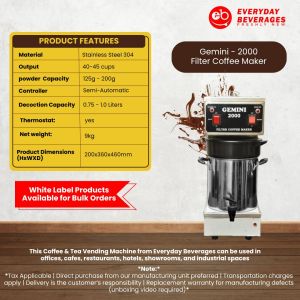 Gemini 2000 Coffee Maker