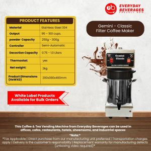 Gemini Classic Coffee Maker