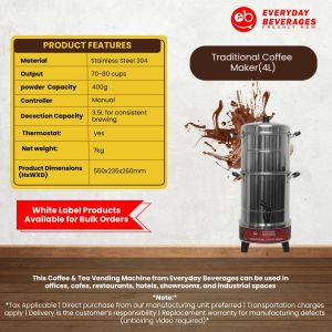 Electric Coffee Maker 4L