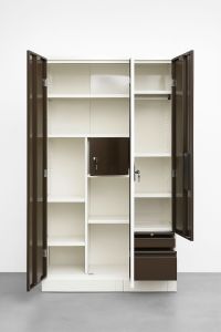 2 Door With Locker Steel Almirah