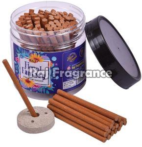 Wood Floral Fantasy Premium Dhoop Jar, Brand Name : Raj 3 Inch