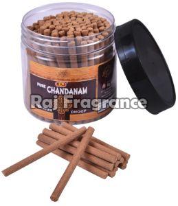 Raj Wood Pure Chandanam Dhoop Jar, Color : Brown 3inch, 3 Inch