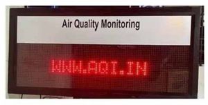 LED Air Quality Monitoring Board