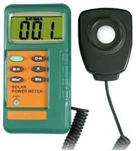 PVC Automatic Solar Power Meter, Brand Name : V-TECH for Industrial