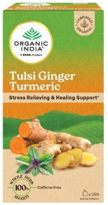Tulsi Ginger Turmeric Tea