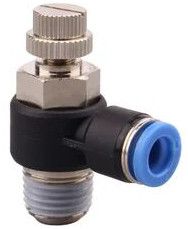 Mild Steel Push Flow Control Valve for Industrial, Air