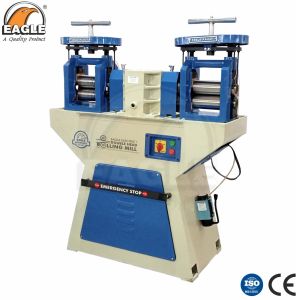 Electric Polished Stainless Steel Double Head Rolling Mill Machine