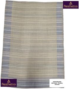 Striped Silk Designer Strip Palla Stoles, Color : Multicolor