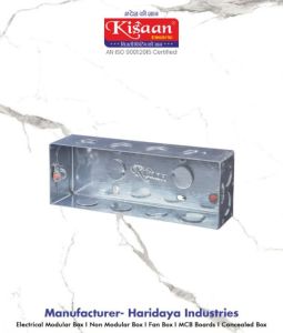 Galvanized Iron 22 Gauge Modular Box