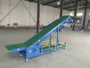 Stainless Steel Loading Conveyor, Color : Silver