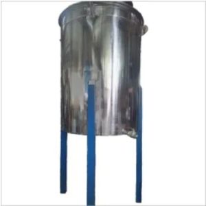 Stainless Steel Storage Tank, Color : Silver
