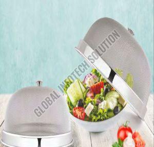 Stainless Steel Dome Cover, Color : Silver