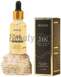 MOOYAM 24K Gold Serum (30ml) | Anti-Aging Face Serum for Radiant & Youthful Skin