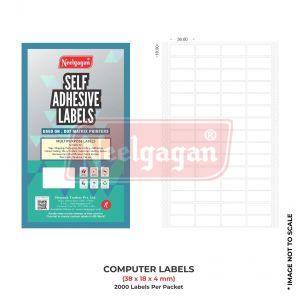 36x18x4mm Neelgagan Dot Matrix Printer Computer Label