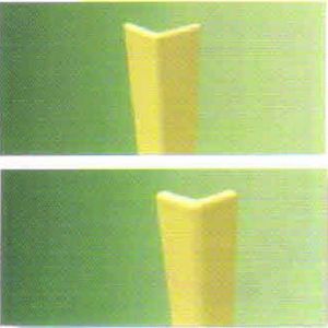 Plain Rubber Corner Guard, Color : Yellow Standard for Hospital