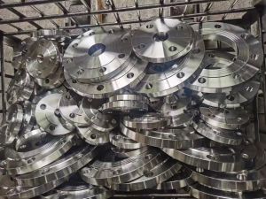 Stainless Steel Flanges, Color : Shiny Silver