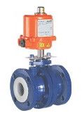 Electrically Actuated Lined Ball Valve