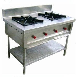 Stainless Steel 2 Burner Range