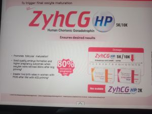Zyhcg 5 K HP Human Chorionic Gonadotropin Injections