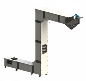 Mild Steel (MS) Electric Automatic Z Elevator for Material Handling