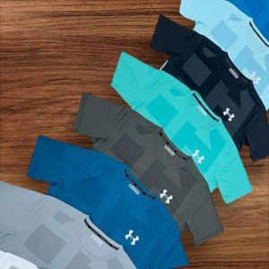 Mens Replica Under Armour Round Neck T-shirt