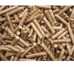 Brown 6mm Agro Waste Biomass Pellets