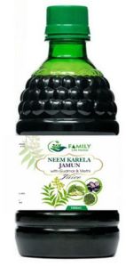 Neem Karela Jamun Juice, Color : Black, Form : Liquid