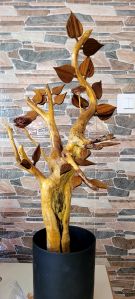 2 & Half Feet Neem Root Showpiece