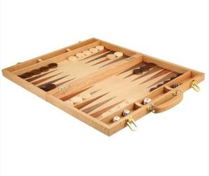 Wooden Backgammon Game