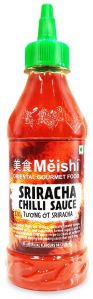 Meishi Sriracha Chilli Sauce 320g, Color : Bright Red