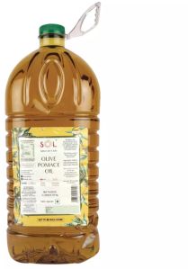 Sol Olive Pomace Oil (5L), Color : Golden, Packaging Type : Bottle