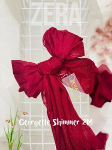 Zera Premium Malaysian Georgette Shimmer Hijabs 2m