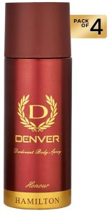 Denver Honour Deo 165ml Pack of 4