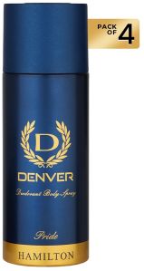 Denver Pride Deo 165ml Pack of 4