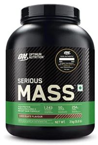 OPTIMUM NUTRITION (ON) Serious Mass Gainer Powder (Veg) - 3 Kg